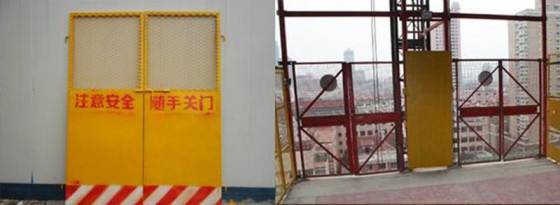 荆门施工升降机防护门